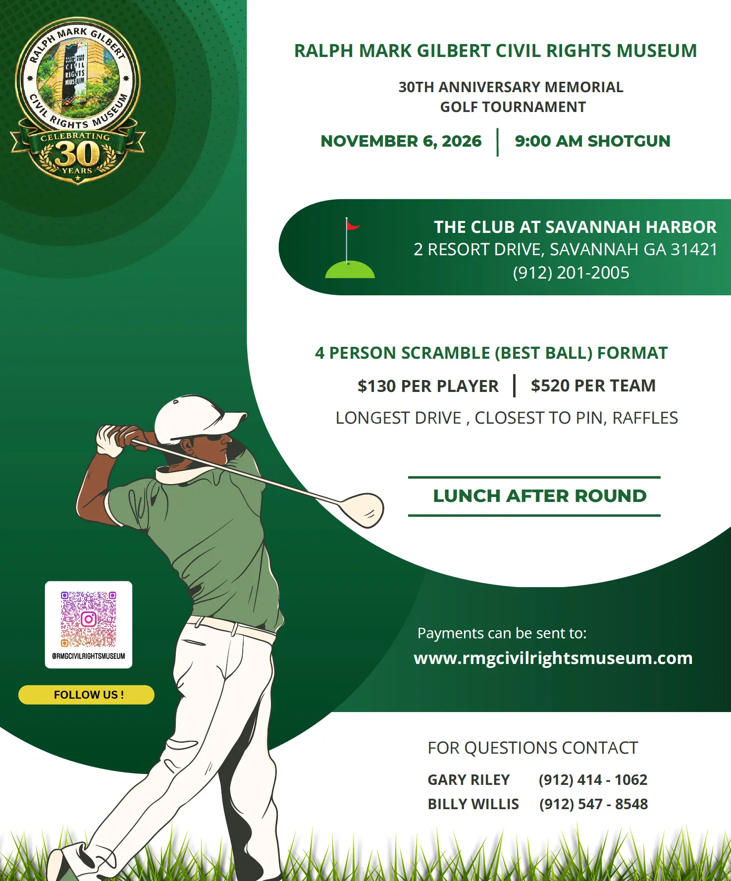 Golf Tournament Poster
